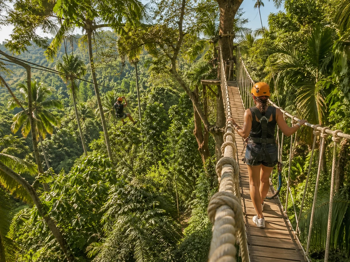 Tree Bridge Cafe & Zipline